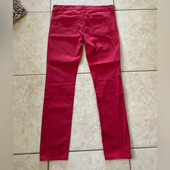 LOVESICK- Super skinny red jeans- Juniors Size 13 - Picture 4 of 11